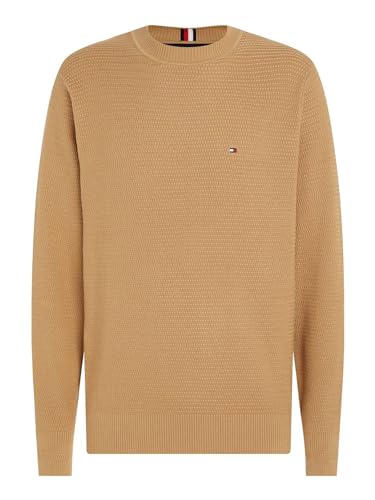 Pull col rond Tommy Hilfiger MW0MW31576 : finis les pulls informes qui grattent