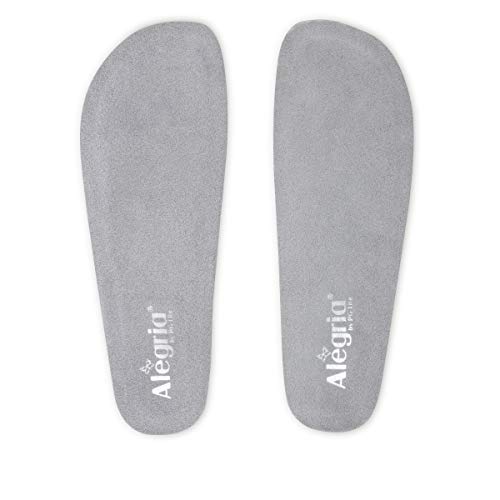 Image of Alegria Women's Classic Replacement Arch Support Footbed Grey 4-4.5 M US