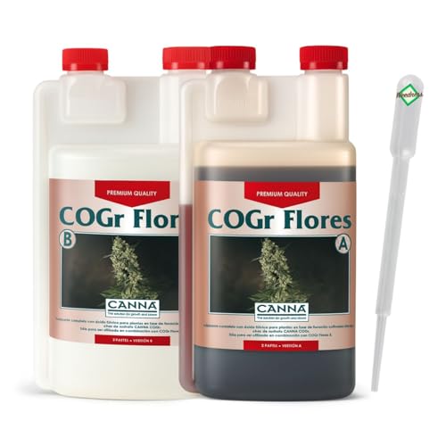 Engrais floraison COGr liquide Weedness Canna Flores pour jardinage d'intérieur