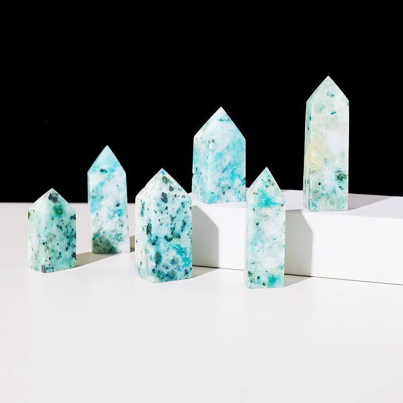 Torre energía de cristal natural LQYXGS como regalo original de decoración mineral para casa 5