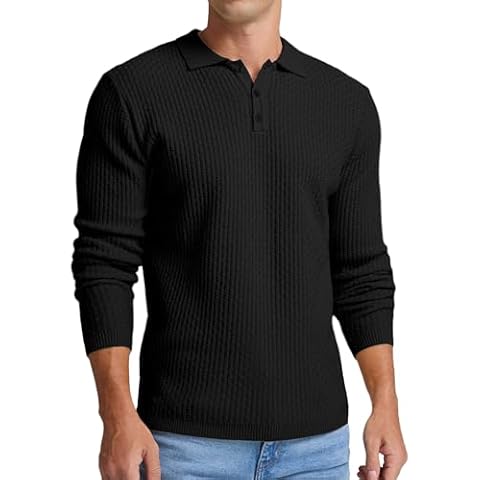 Sailwind Men's Knit Polo Sweater Jumper Cover