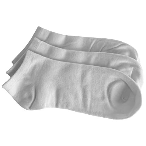 Rambutan Women Comfort Seam Plain Color Rayon made from Bamboo Ankle Socks (3 Pack) Black Cover