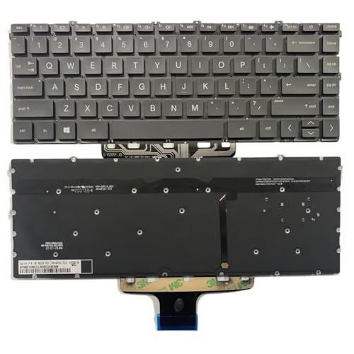 Clavier HP X360 14m-DW TPN-I137 Pavilion 13-BB Q244 PC portable US RU