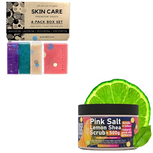 Gommage Exfoliant et Savons Poola & Bloom pour un Rituel Spa Relaxant à la Maison