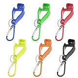TYFYH 6 Stück Handschuh Clips Feuerwehr Handschuhhalter Rutschfester Doppelseitiger Handschuh Tarp Clip Gürtel Halter Handtuch Clips Arbeitssicherheit Clip, 6 Farbe