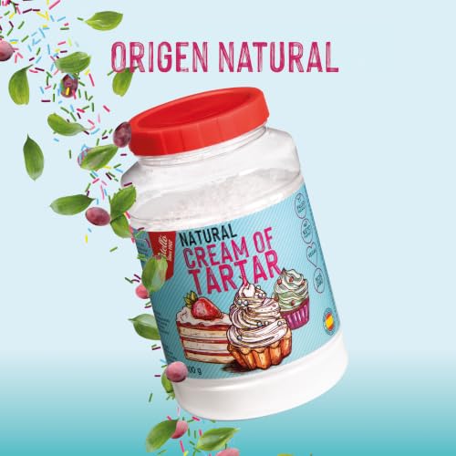 Miniatura 3 de Castello Since 1907 Cremor Tártaro Cream Of Tartar 800 G - 100 Natural - Sustituto Natural De La Levadura Química - Sin Gluten - Sin Aditivos - Sin Fosfatos - Keto Y Paleo - No Ogm