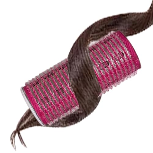 Rodillo de pelo eléctrico, rulos calientes de cerámica de calor instantáneo USB para mujeres, adultos y amigos rulos calientes portátiles, simple calentado por batería portátil,