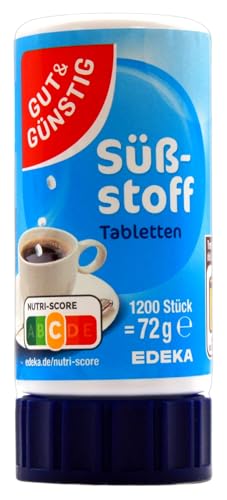 Gut & Günstig Süßstoff Tabletten, 21er Pack (21 x 72g)