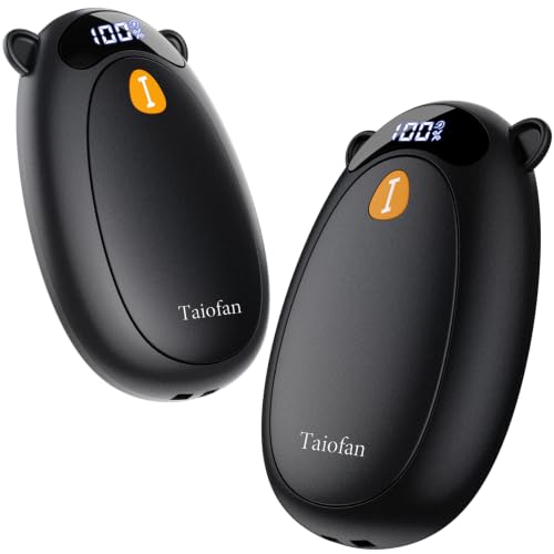 Taiofan Electric Hand Warmers Rechargeable,with LED Display