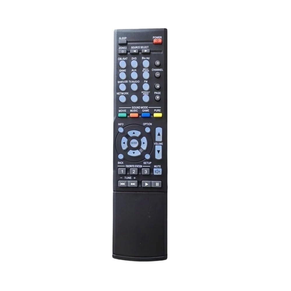 Nowy pilot zdalnego sterowania pasujący do amplitunera Denon AVR-X510BT AVR-1713 AVR-1612 AVR-S710W AVR-1613 RC-1168 AVR-E400 RC-1196