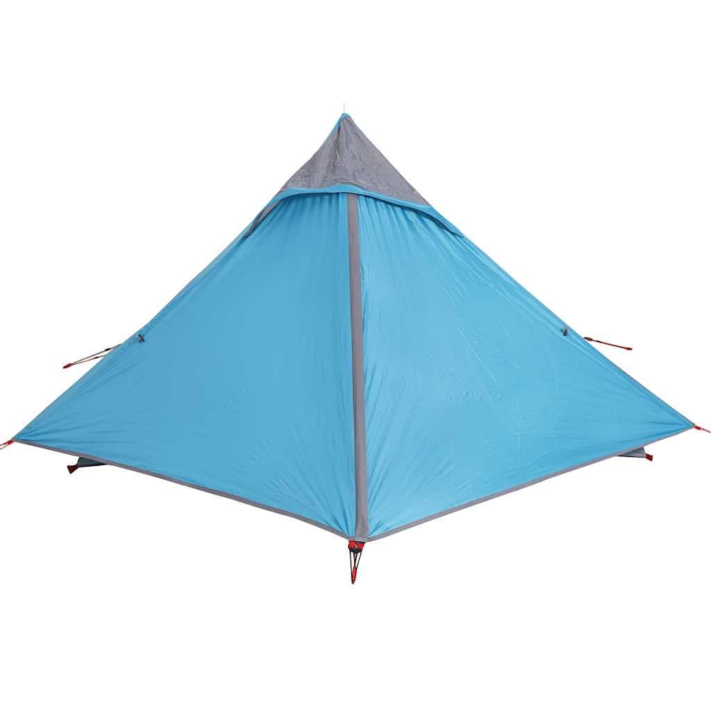 Wasserdichtes Campingzelt für 2 Personen mit abnehmbarem Doppeldach, leicht und tragbar, einfach zu montieren mit Fiberglasstangen und E-Port für Stromzugang.
