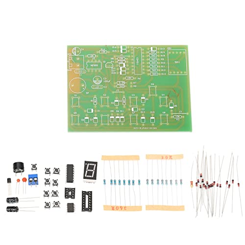 Circuito digitale: il design del circuito del kit elettronico adotta il circuito della base dei tempi e l'unità di decodifica ampiamente utilizzati nei circuiti digitali.