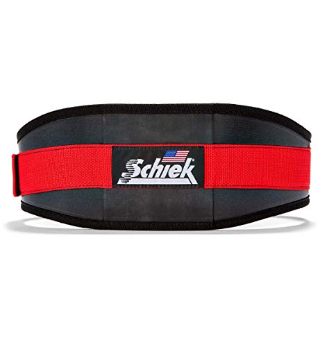 Ceinture d'haltérophilie Schiek 3006 L pour sécuriser les squats lourds - 3