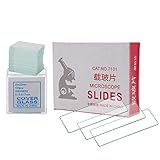 microscopio 50x Los bordes están pulidos cuidadosamente y se puede utilizar de forma segura. Superficie esmerilada de un solo cabezal, antideslizante; accesorios para microscopio fáciles de usar.