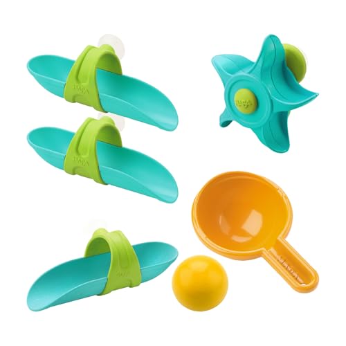 HABA Kugelbahn Badespaß-Wasserstrudel – buntes Badewannenspielzeug mit Saugnäpfen, Wasserspielzeug für Badezimmer, für Kinder ab 3 Jahren – 2013027001