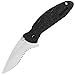 Kershaw 1620ST Scallion - Black - Serrated