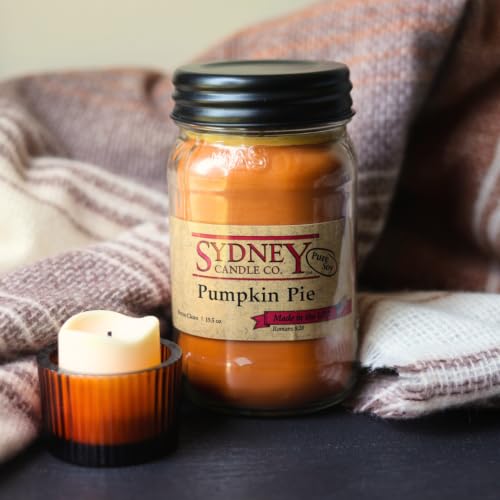 Sydney Candle Co. Soy Wax Fall Candles – Whipped Pumpkin Pie, Pack of 2 by Sydney Candle Co. - Used condition - Image 4