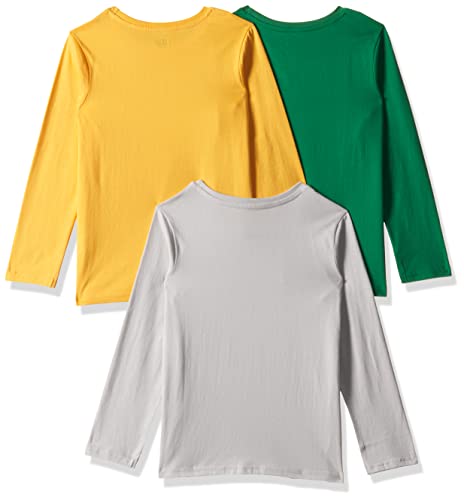 Image of Amazon Brand - Jam & Honey Boy's Printed Regular Fit Full Sleeves T-Shirt | Age 2-12 Years