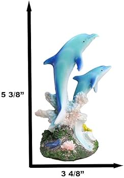 Phil Vanderlei作ブロンズ彫刻☆DOLPHIN IN CORAL】 Phil Vanderlei作