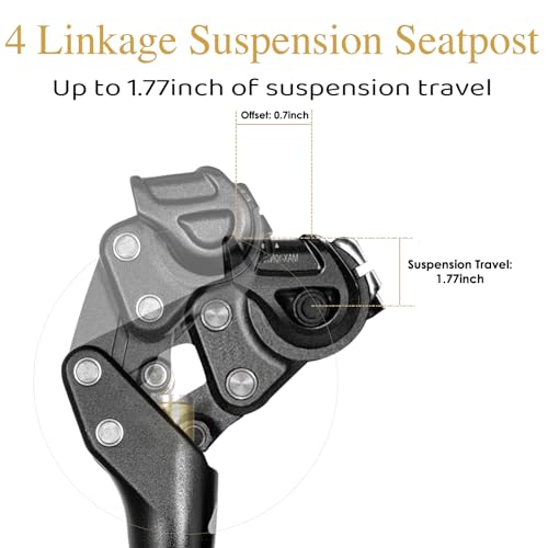Image of SP442 Suspension Seatpost 27.2 /30.9 /31.6mm, 45mm Travel Suspension