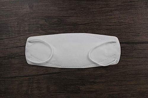 Nanofiber Filter Mask: Fold-Flat Dust Mask 10PCS + Free 3D MASK