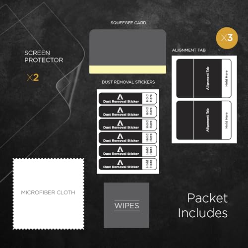 Artemis Shields 2026 2025 KIA K4 Screen Protector For Instrument Cluster, Infotainment & Navigation Display 27.7 inches 2 Pack Matte Anti-Glare, Anti-Fingerprint Clear Screen Protector From by Artemis Shields - Used condition - Image 7