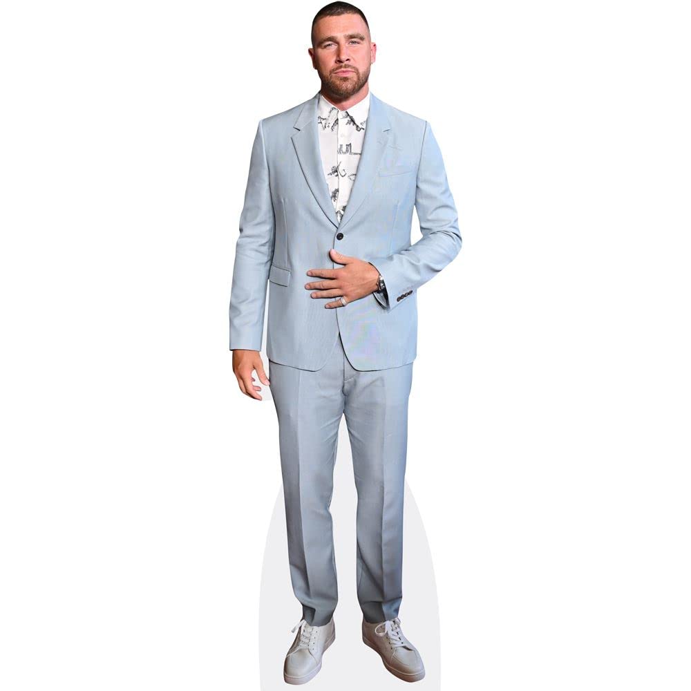 Travis Kelce (Blue Suit) Life Size Cutout