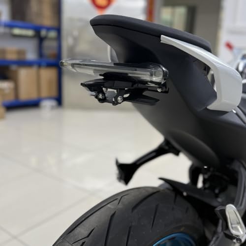 Support de plaque d'immatriculation compatible avec CFMOTO 675SR-R - 4