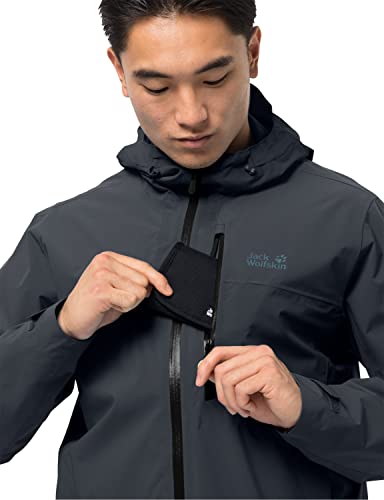 Jack Wolfskin GO Hike Jacket Mens, Phantom, M
