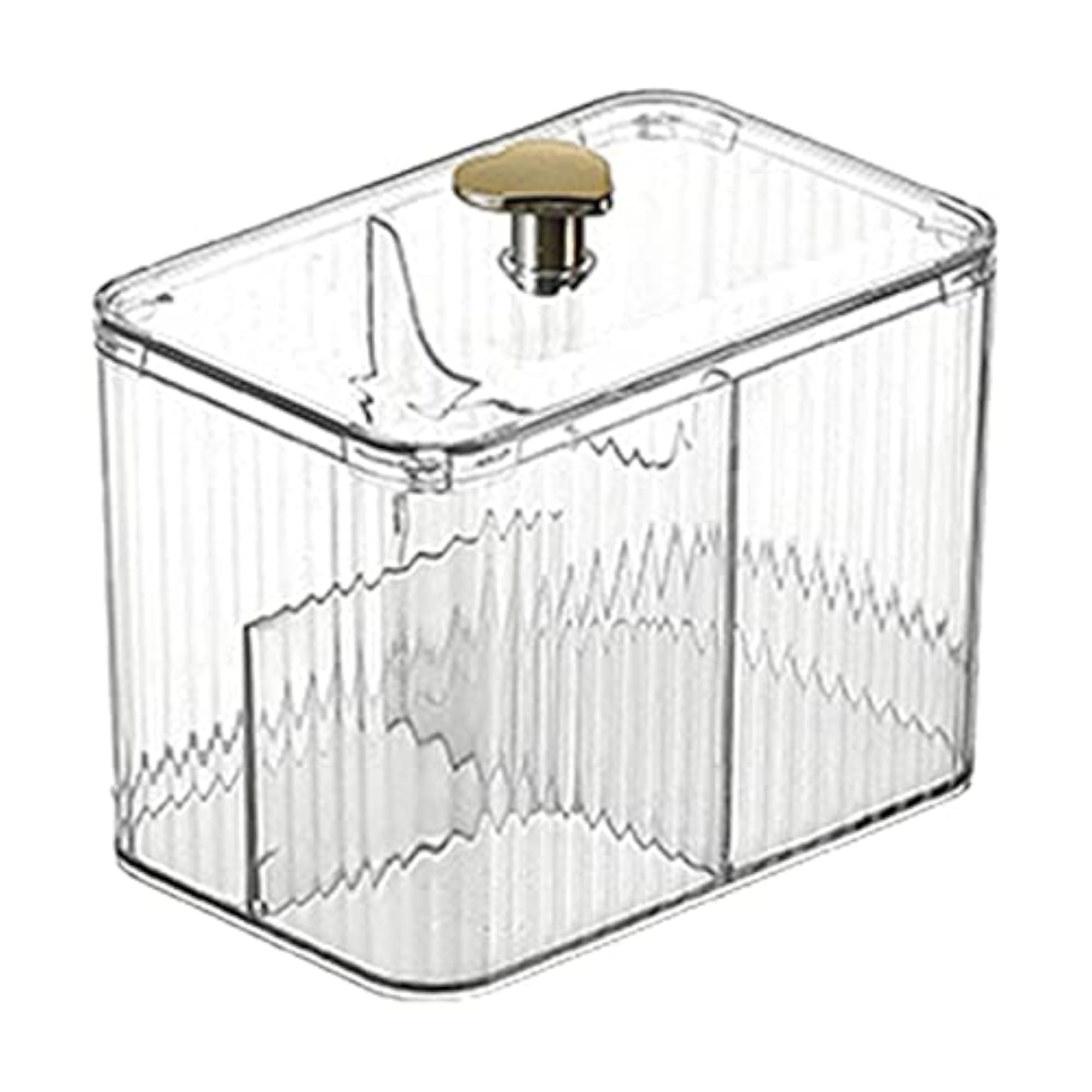 Makeup Tool Storage Canister Bathroom Organizer