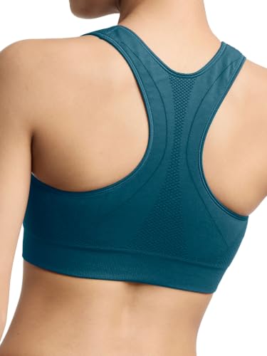 Image of Champion Women's The Infinity Racerback Sports Bra, Moderate Support, Seamless, Moisture-Wicking