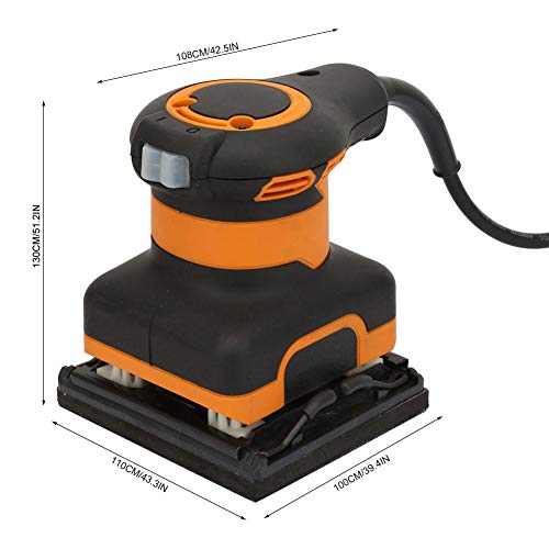 Elektrische slijpmachine, professionele polijstmachine Antisliphandvat Elektrische handschuurmachine, 14000 RPM… - Afbeelding 5