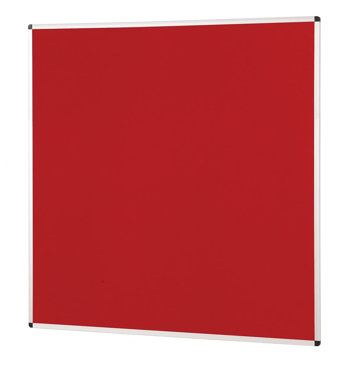 Wonderwall Aluminium Frame Red Noticeboard, 120 x120 cm, Premium Anti-Fade Pinboard,Ideal for School, Office, Hubs & Venues โ image 1