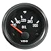 2-1/16 Oil Temp Gauge, Cockpit Series, 120-300 Degrees, Compatible with Dune Buggy