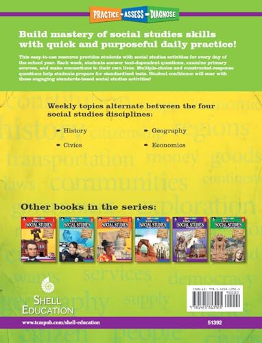 180 Days: Social Studies, Early Elementary Social Studies for Kindergarten Practice Workbook for Classroom and Home, Cool and Fun Practice Created by Teachers (180 Days of Practice) - Image 2