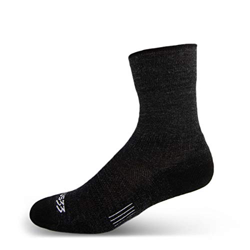 Image of USA Made - Micro Cushion Crew Socks - Hiking Socks - Merino Wool - Mountain Heritage