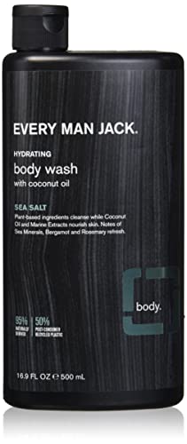 Every Man Jack Sea Salt Body Wash, 16.9 FZ