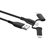 Fácil de usar Ewent EW1376 Cable USB 1 m USB A Micro-USB A Negro