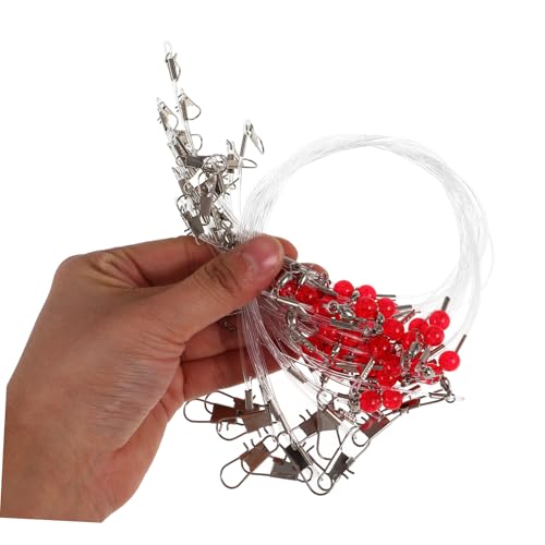 Kit de 12 líderes de pesca ibasenice para agua salada miniatura 3