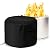 Fire Pit Cover for Stove Bonfire, Falezern Stove Bonfire Outdoor Cover Waterproof, Dustproof and Windproof, Bonfire Surround Shelter Cover Compatible with Solo Stove (22"D X 16"H (M))