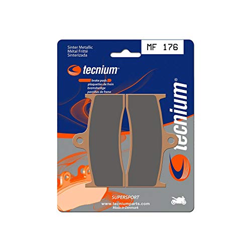 Plaquettes de frein TECNIUM métal fritté MF176 la qualité premium moto