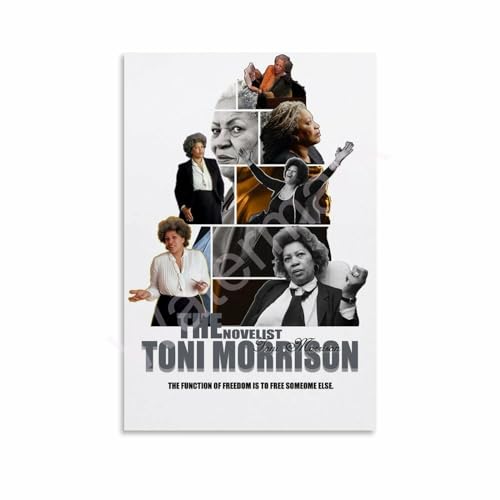 SDFERGX Vintage Quote Toni Morrison Art Poster