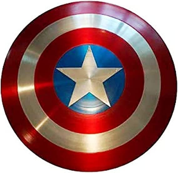 Captain Shield 1:1 Hand, Movie Version Replicas Shield Handheld Props America Shield Legends 1:1