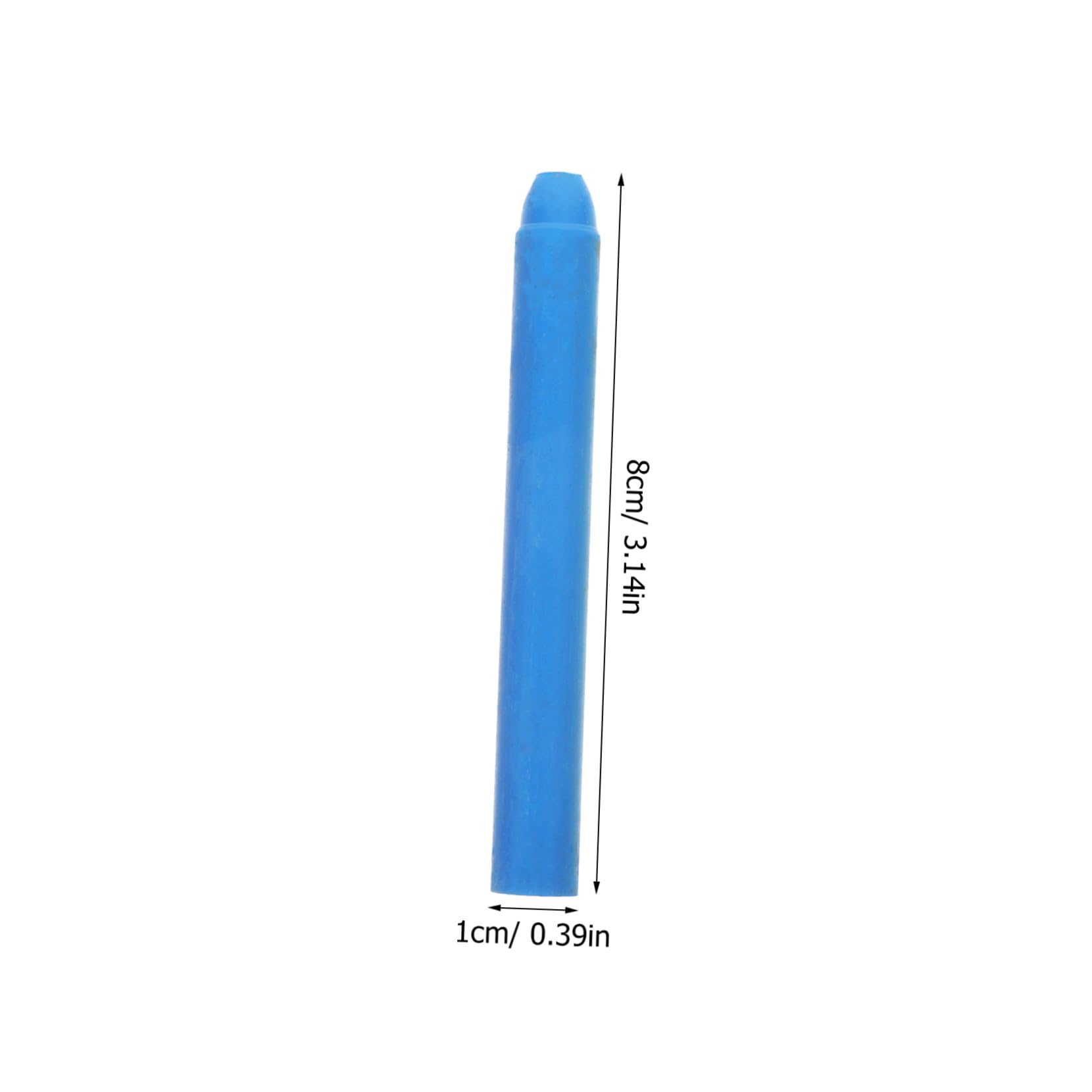 60 Pièces Craies Colorées Solubles Eau sans Poussière Adaptées Aux Enseignants Craie de Trottoir pour Tableau et Utilisation Intérieure Extérieure
