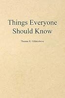 Things Everyone Should Know 149177052X Book Cover