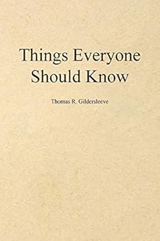 Paperback Things Everyone Should Know Book