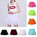 Falda de Tutu Mujer,SHOBDW Pettiskirt Sólido de Gasa Plisada Falda Corta Vestidos...