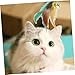 Yardwe 8pcs Interactive Cat Teaser Stick Indoor Cat Exercise Toy for Playful Kittens Engaging Pet Activity for Home Use