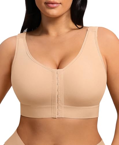 Front Closure Surgical Bra