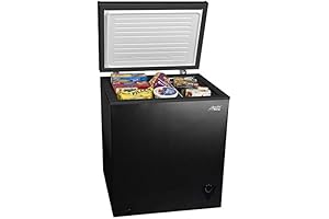 Arctic King 5 cu ft Chest Freezer (Black): The Epitome of Frozen Food Storage